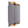 Nordlux - Vägglampa för utomhusbruk NICO 2xGU10/35W/230V IP54 antracit