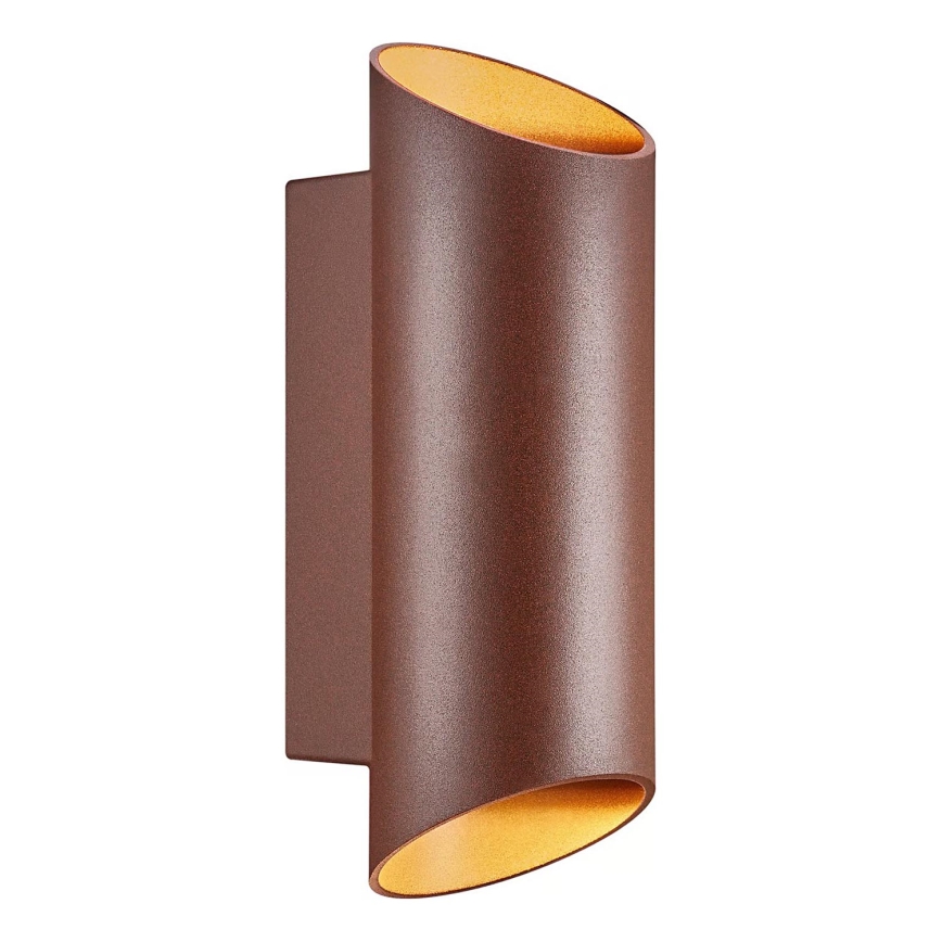 Nordlux - Vägglampa för utomhusbruk NIKO 2xGU10/35W/230V IP54