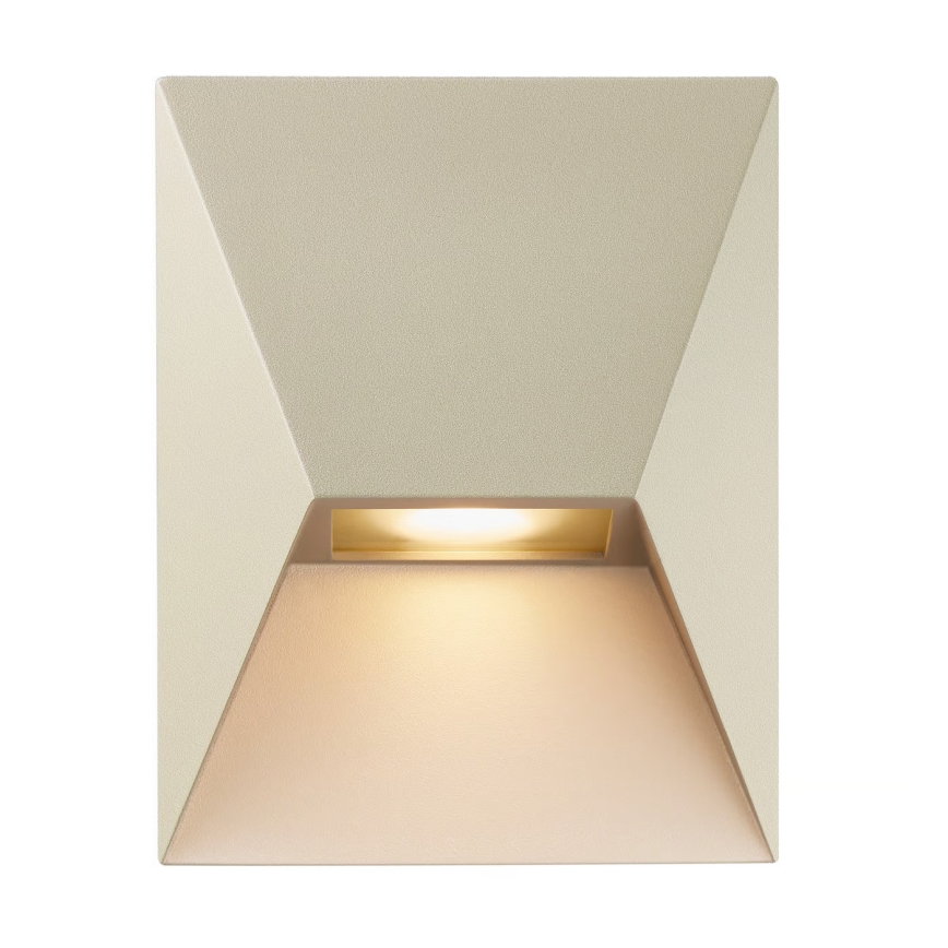 Nordlux - Vägglampa för utomhusbruk PONTIO 1xGU10/25W/230V grädde