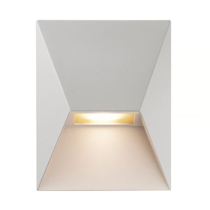 Nordlux - Vägglampa för utomhusbruk PONTIO 1xGU10/25W/230V vit