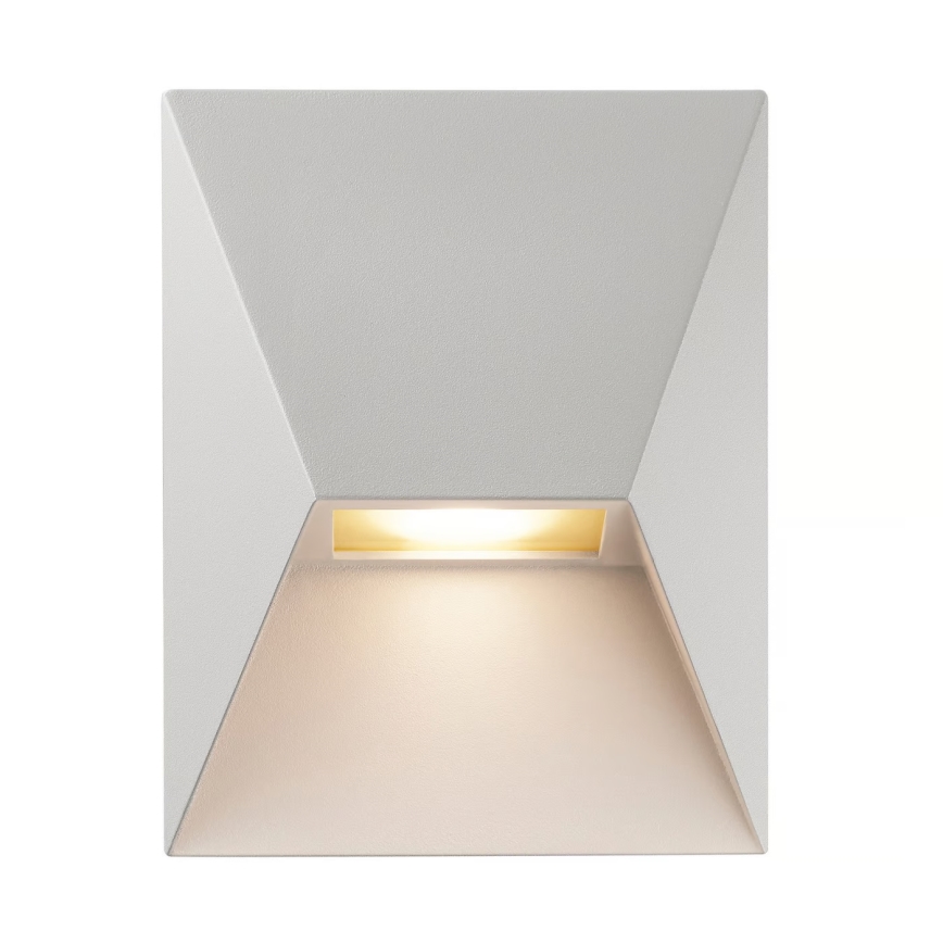 Nordlux - Vägglampa för utomhusbruk PONTIO 1xGU10/25W/230V vit