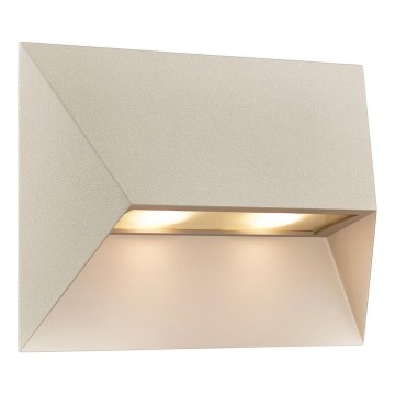 Nordlux - Vägglampa för utomhusbruk PONTIO 2xGU10/25W/230V IP54 grädde