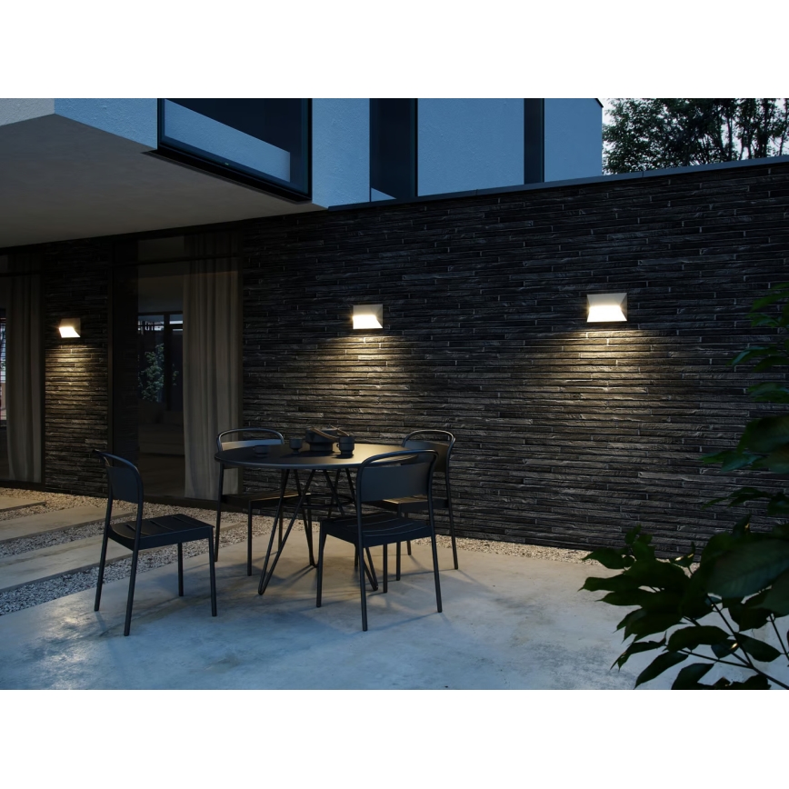 Nordlux - Vägglampa för utomhusbruk PONTIO 2xGU10/25W/230V IP54 grädde