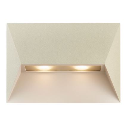 Nordlux - Vägglampa för utomhusbruk PONTIO 2xGU10/25W/230V IP54 grädde