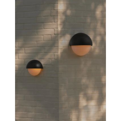 Nordlux - Vägglampa för utomhusbruk SCORPIUS 1xE14/15W/230V IP44 svart