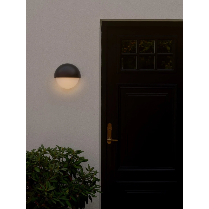 Nordlux - Vägglampa för utomhusbruk SCORPIUS 1xE27/25W/230V IP44 svart