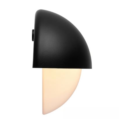 Nordlux - Vägglampa för utomhusbruk SCORPIUS 1xE27/25W/230V IP44 svart