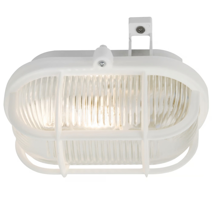 Nordlux - Vägglampa för utomhusbruk SKOTLAMPE 1xE27/60W/230V IP44 vit