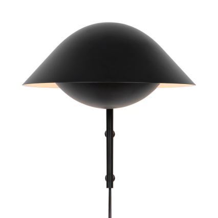 Nordlux - Vägglampa FREYA 1xE14/40W/230V svart