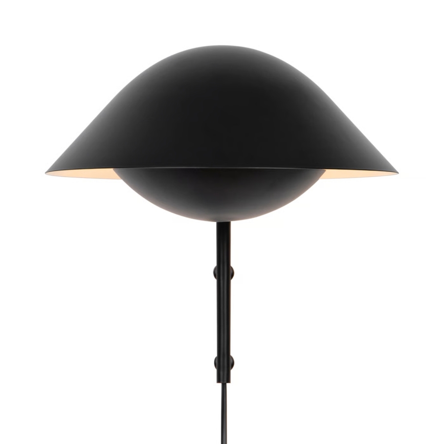 Nordlux - Vägglampa FREYA 1xE14/40W/230V svart