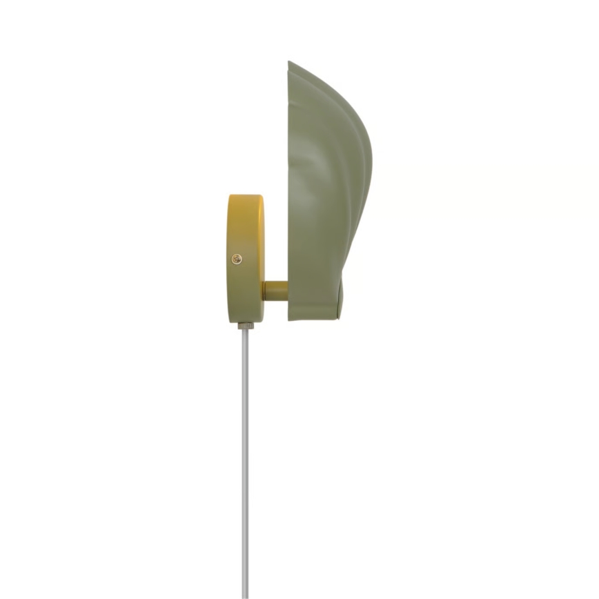 Nordlux - Vägglampa KONCHI 1xE14/25W/230V grön