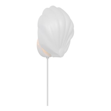 Nordlux - Vägglampa KONCHI 1xE14/25W/230V vit
