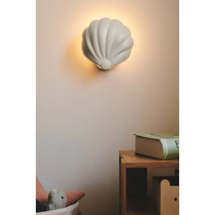 Nordlux - Vägglampa KONCHI 1xE14/25W/230V vit