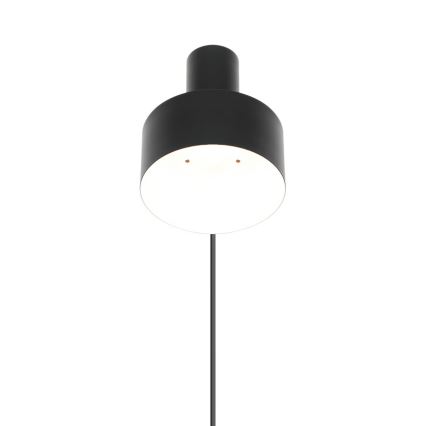 Nordlux - Vägglampa MATIS 1xE27/15W/230V svart