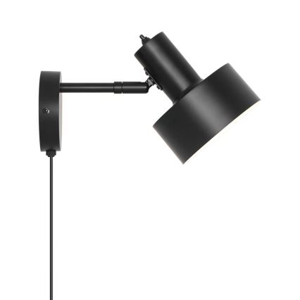 Nordlux - Vägglampa MATIS 1xE27/15W/230V svart