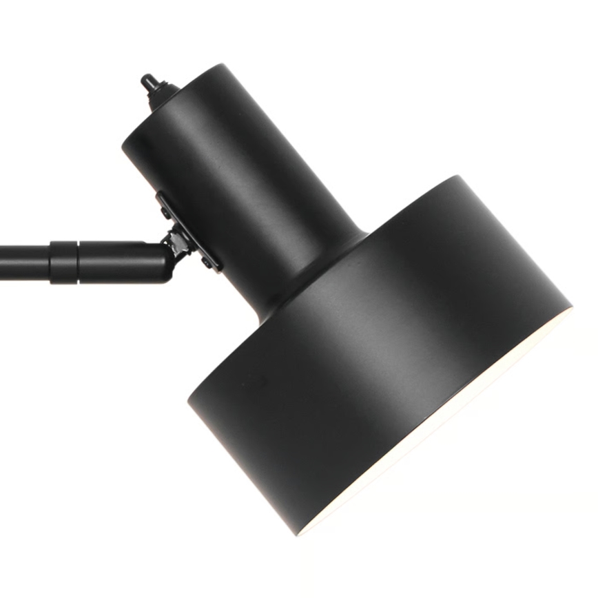 Nordlux - Vägglampa MATIS 1xE27/15W/230V svart
