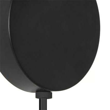 Nordlux - Vägglampa MATIS 1xE27/15W/230V svart
