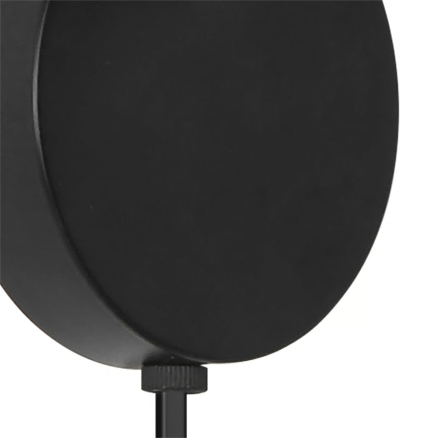Nordlux - Vägglampa MATIS 1xE27/15W/230V svart