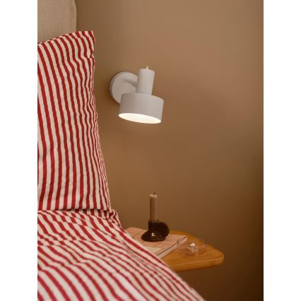 Nordlux - Vägglampa MATIS 1xE27/15W/230V vit