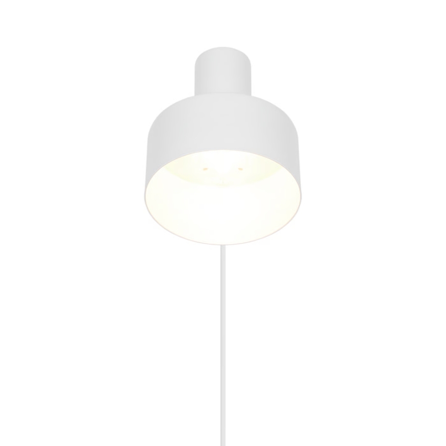 Nordlux - Vägglampa MATIS 1xE27/15W/230V vit