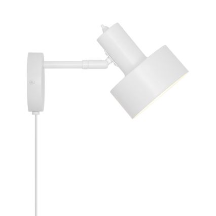 Nordlux - Vägglampa MATIS 1xE27/15W/230V vit