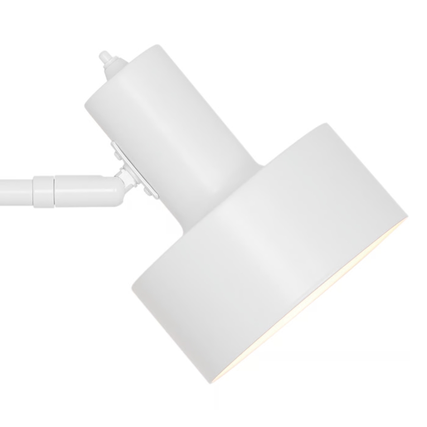 Nordlux - Vägglampa MATIS 1xE27/15W/230V vit