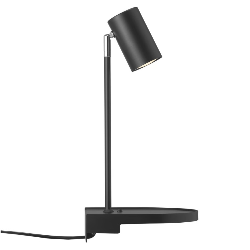 Nordlux - Vägglampa med hylla CODY 1xGU10/15W/230V vit