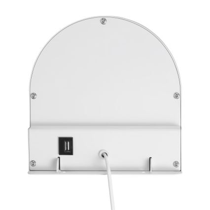 Nordlux - Vägglampa med hylla CODY 1xGU10/15W/230V vit