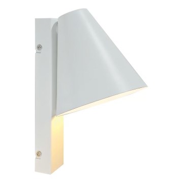 Nordlux - Vägglampa med USB WILMER 1xE14/40W/230V vit