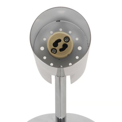 Nordlux - Väggspotlight MIB 1xGU10/20W/230V blank krom