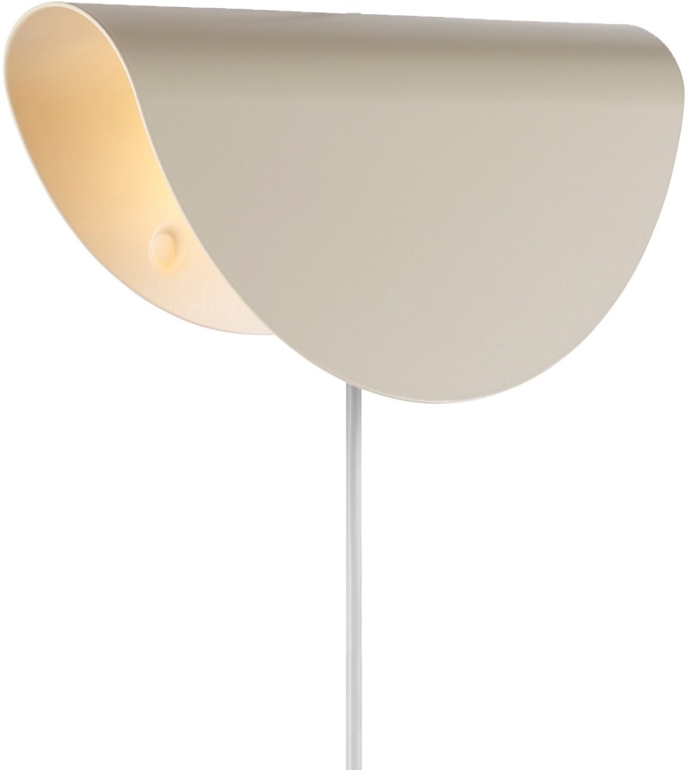 Nordlux - Vägglampa MODEL 1xE14/25W/230V beige