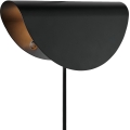 Nordlux - Vägglampa MODEL 1xE14/25W/230V svart