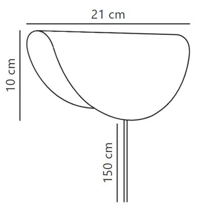 Nordlux - Vägglampa MODEL 1xE14/25W/230V vit