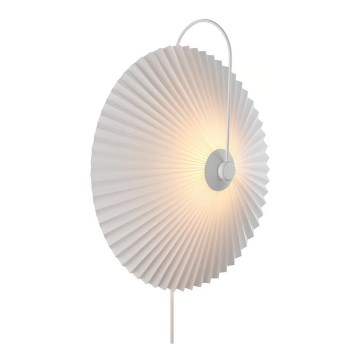 Nordlux - Vägglampa NADIA 1xE14/25W/230V vit