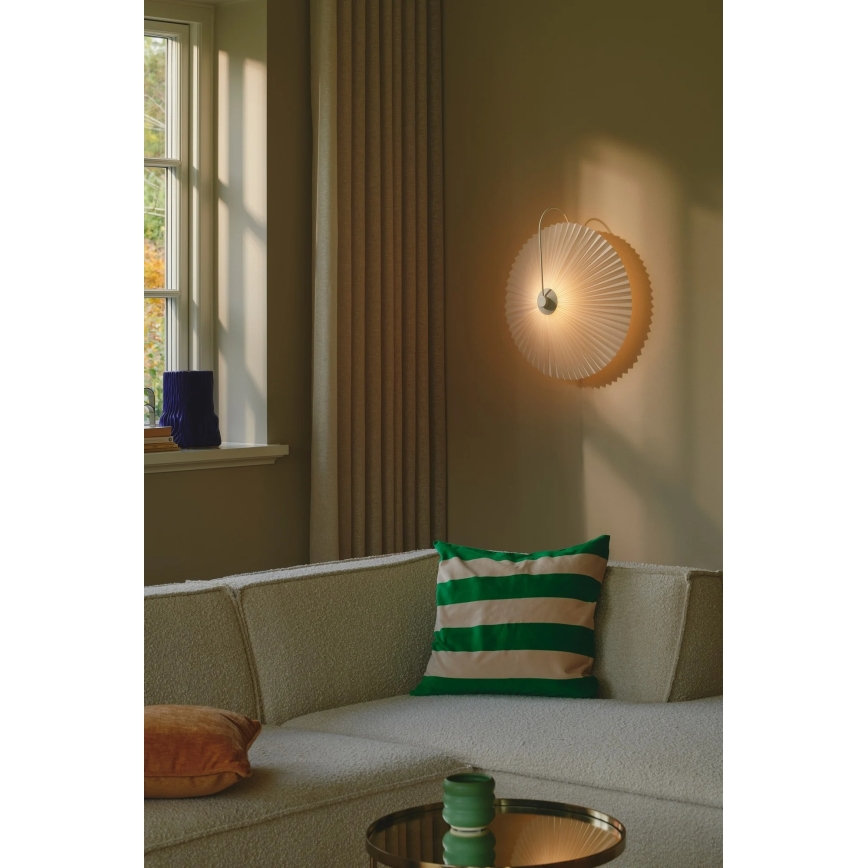 Nordlux - Vägglampa NADIA 1xE14/25W/230V vit