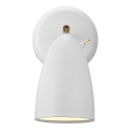 Nordlux - Vägglampa NEXUS 1xGU10/6W/230V vit