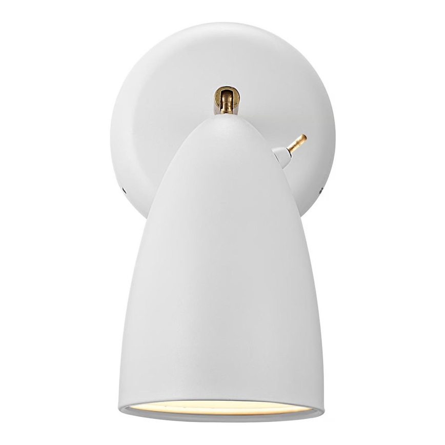 Nordlux - Vägglampa NEXUS 1xGU10/6W/230V vit