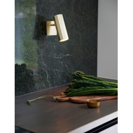 Nordlux - Väggspotlight ALANIS 1xGU10/15W/230V guld