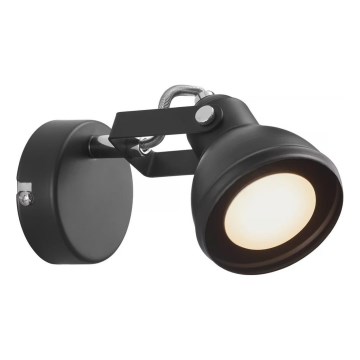 Nordlux - Väggspotlight ASLAK 1xGU10/35W/230V svart