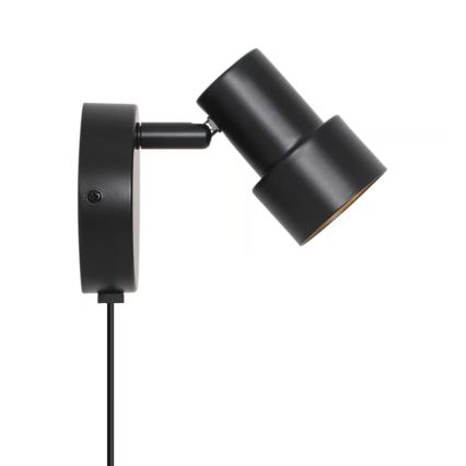 Nordlux - Väggspotlight BOSTON 1xGU10/5W/230V svart