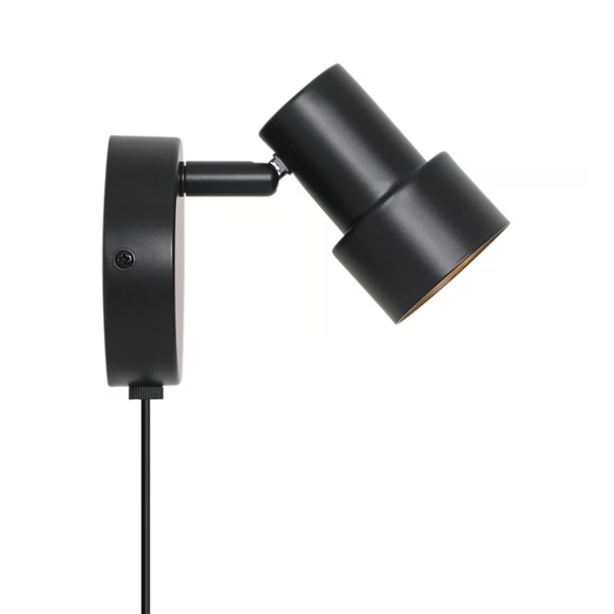 Nordlux - Väggspotlight BOSTON 1xGU10/5W/230V svart