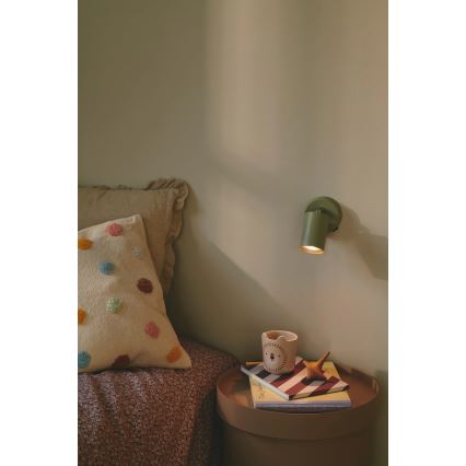 Nordlux - Väggspotlight EXPLORE 1xGU10/7W/230V grön