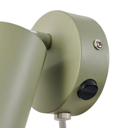 Nordlux - Väggspotlight EXPLORE 1xGU10/7W/230V grön