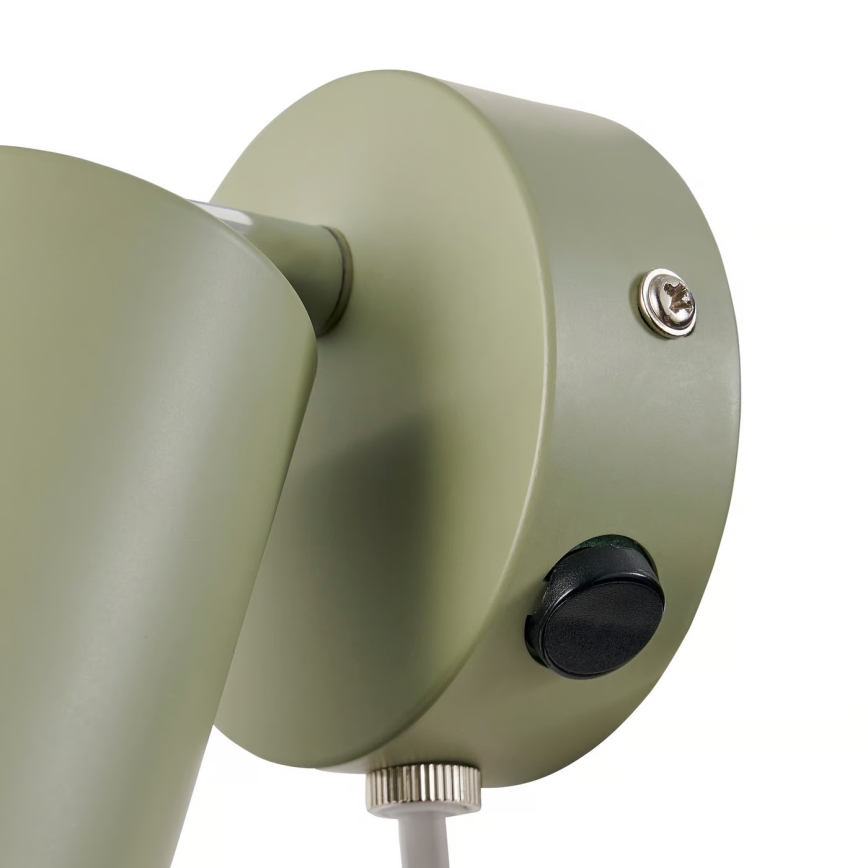 Nordlux - Väggspotlight EXPLORE 1xGU10/7W/230V grön