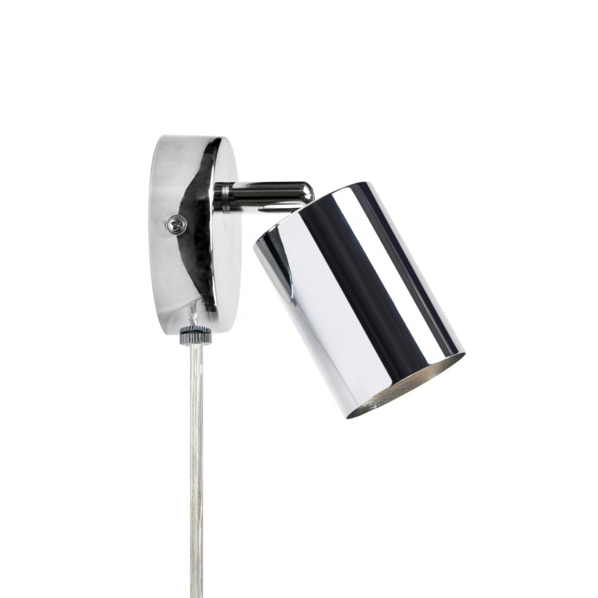 Nordlux - Väggspotlight EXPLORE 1xGU10/7W/230V skinande krom