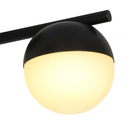 Nordlux - Ytmonterad ljuskrona CONTINA 3xG9/5W/230V svart