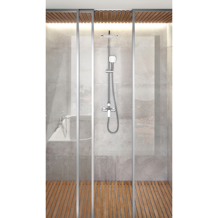 Novaservis - Dusch med kran METALIA ECO skinande krom