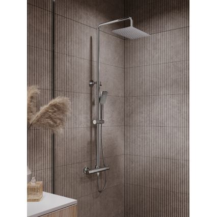 Novaservis - Duschutrustning med termostat METALIA ECO skinande krom