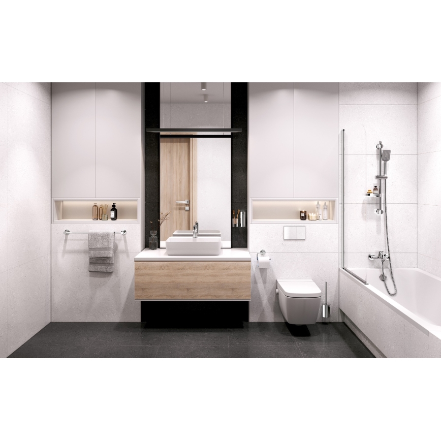 Novaservis - Kran till handfat METALIA 15,5 cm skinande krom