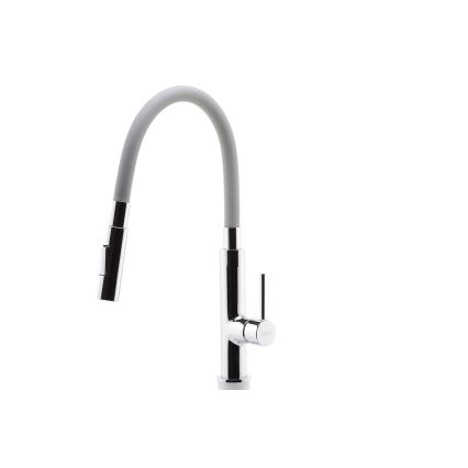 Novaservis - Vaskkran med flexibel arm skinande krom/grå